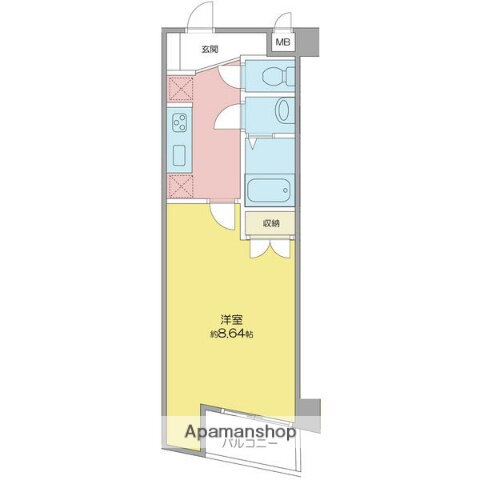 愛知県名古屋市東区豊前町２ 車道駅 1K マンション 賃貸物件詳細
