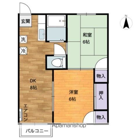茨城県鹿嶋市宮中４ 鹿島神宮駅 2DK アパート 賃貸物件詳細