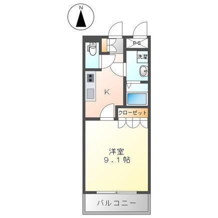 ステラ 2階 1K 賃貸物件詳細