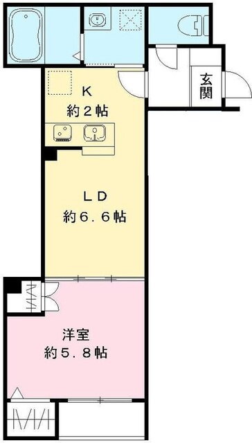 東京都世田谷区下馬６ 学芸大学駅 1LDK アパート 賃貸物件詳細
