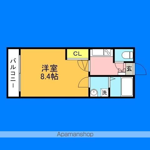 福岡県福岡市西区小戸５ 下山門駅 1K アパート 賃貸物件詳細