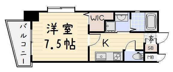 福岡県北九州市小倉北区片野１ 香春口三萩野駅 1K マンション 賃貸物件詳細