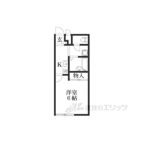 京都府京都市西京区桂上豆田町 桂駅 1K アパート 賃貸物件詳細