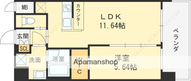 兵庫県西宮市常磐町 西宮駅 1LDK マンション 賃貸物件詳細