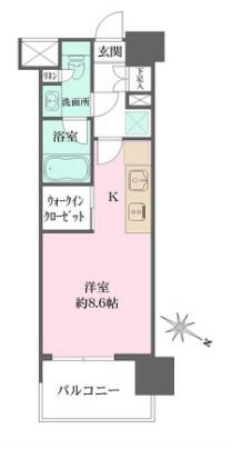 Ｎ　ザ・パークハビオ目黒 11階 ワンルーム 賃貸物件詳細