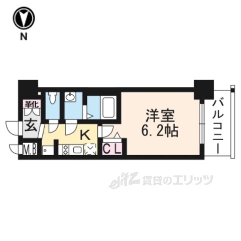 京都府京都市南区東九条西河辺町 十条駅 1K マンション 賃貸物件詳細