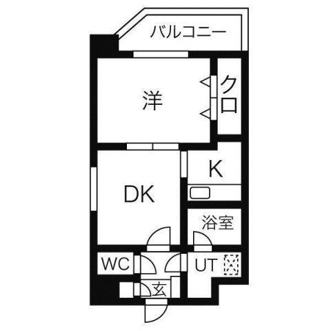 北海道札幌市白石区平和通２丁目南 白石駅 1DK マンション 賃貸物件詳細