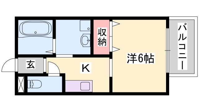 兵庫県三木市大塚２ 恵比須駅 1K アパート 賃貸物件詳細