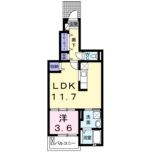 静岡県藤枝市築地１ 藤枝駅 1LDK アパート 賃貸物件詳細