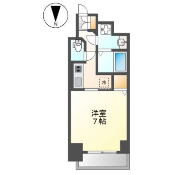 愛知県名古屋市西区上名古屋２ 浄心駅 1K マンション 賃貸物件詳細