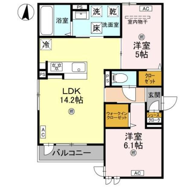 大阪府大阪市住吉区墨江４ 沢ノ町駅 2LDK アパート 賃貸物件詳細