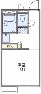 岡山県岡山市北区久米 北長瀬駅 1K アパート 賃貸物件詳細
