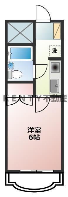 神奈川県横浜市鶴見区鶴見中央１ 鶴見駅 1K マンション 賃貸物件詳細
