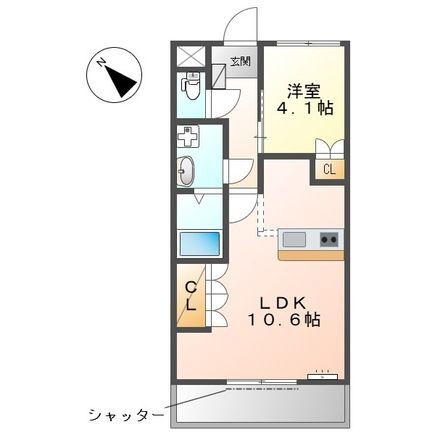 埼玉県鴻巣市広田 北鴻巣駅 1LDK アパート 賃貸物件詳細