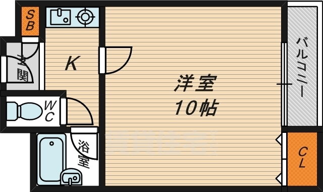 大阪府大阪市城東区蒲生１ 京橋駅 1K マンション 賃貸物件詳細