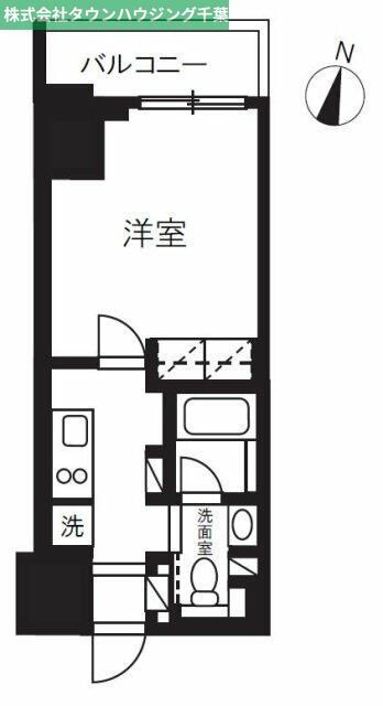 千葉県千葉市中央区新町 千葉駅 1K マンション 賃貸物件詳細