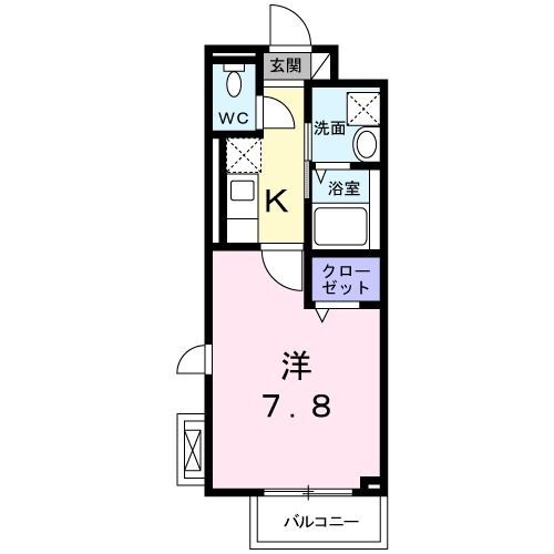 神奈川県川崎市中原区下小田中２ 武蔵中原駅 1K アパート 賃貸物件詳細