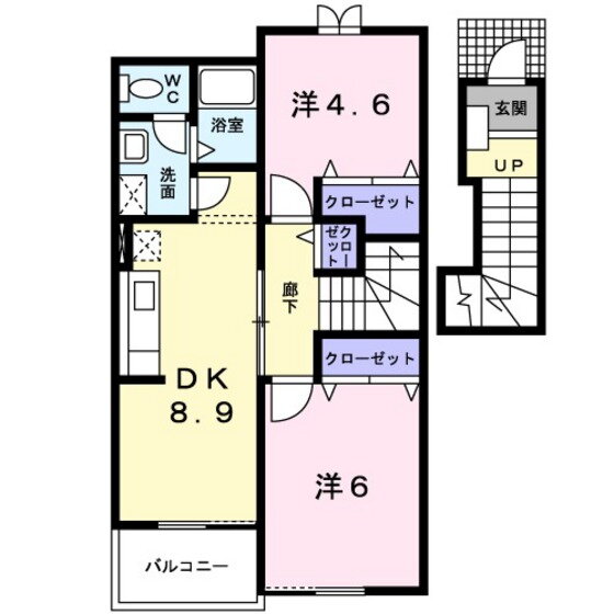 富山県南砺市福光 福光駅 2DK アパート 賃貸物件詳細