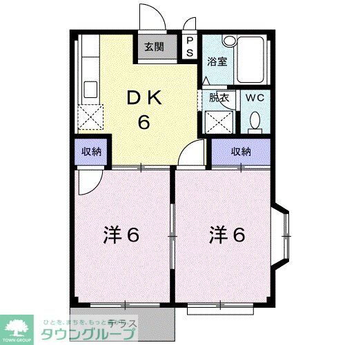 埼玉県加須市三俣１ 加須駅 2DK アパート 賃貸物件詳細