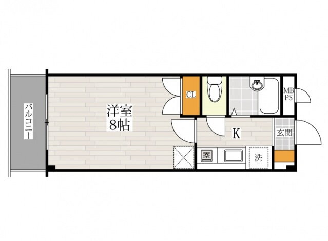 福岡県福岡市博多区竹下４ 竹下駅 1K マンション 賃貸物件詳細