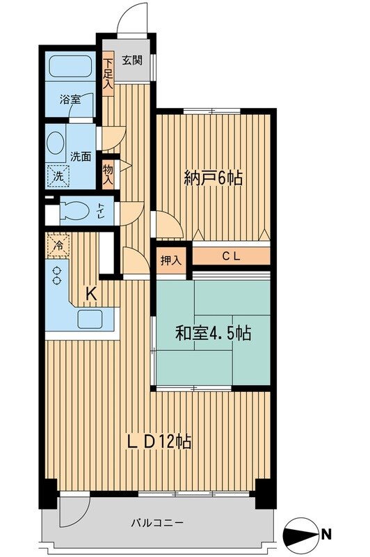 芝公園アパートメント 7階 1SLDK 賃貸物件詳細