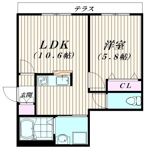 東京都大田区山王１ 大森駅 1LDK マンション 賃貸物件詳細