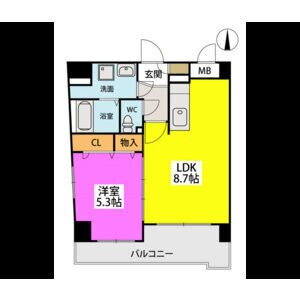 福岡県福岡市西区姪の浜５ 姪浜駅 1LDK マンション 賃貸物件詳細