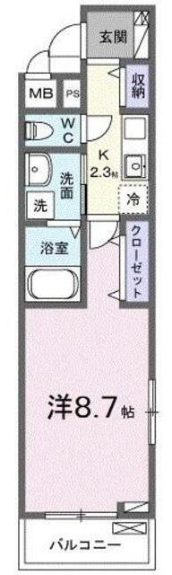 埼玉県所沢市松葉町 新所沢駅 1K アパート 賃貸物件詳細