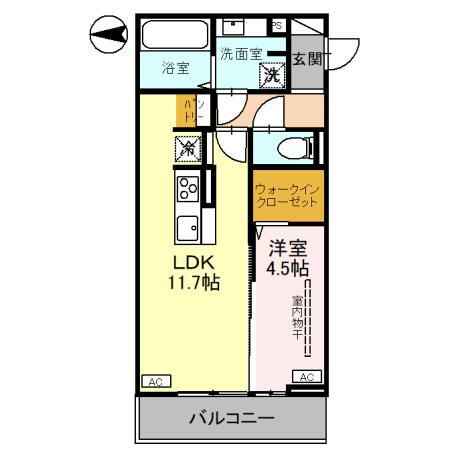 埼玉県草加市吉町１ 草加駅 1LDK アパート 賃貸物件詳細