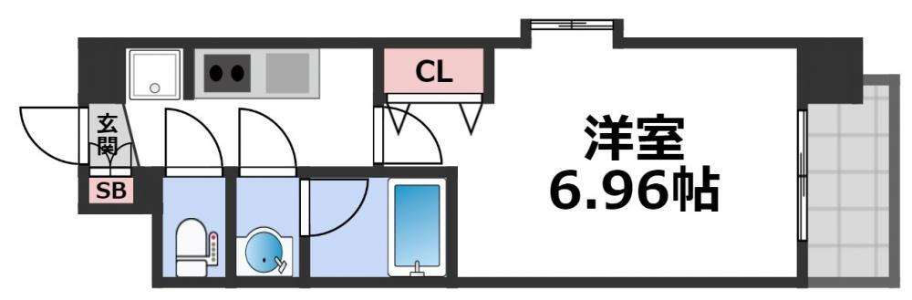 大阪府東大阪市荒本北２ 荒本駅 1K マンション 賃貸物件詳細