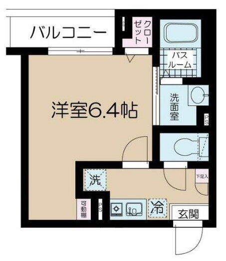 東京都大田区南六郷２ 雑色駅 1K マンション 賃貸物件詳細