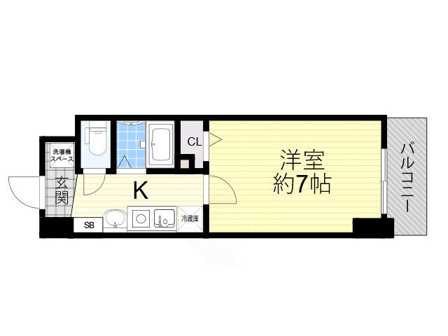 大阪府大阪市浪速区桜川４ 汐見橋駅 1K マンション 賃貸物件詳細