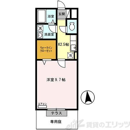 大阪府箕面市桜５ 牧落駅 1K アパート 賃貸物件詳細