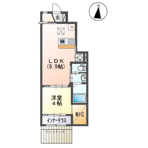 新潟県新潟市江南区天野１ 新潟駅 1LDK アパート 賃貸物件詳細