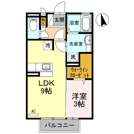 富山県富山市大泉 大町駅 1LDK アパート 賃貸物件詳細