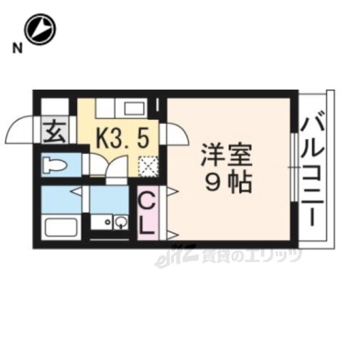 滋賀県湖南市岩根中央２ 三雲駅 1K アパート 賃貸物件詳細