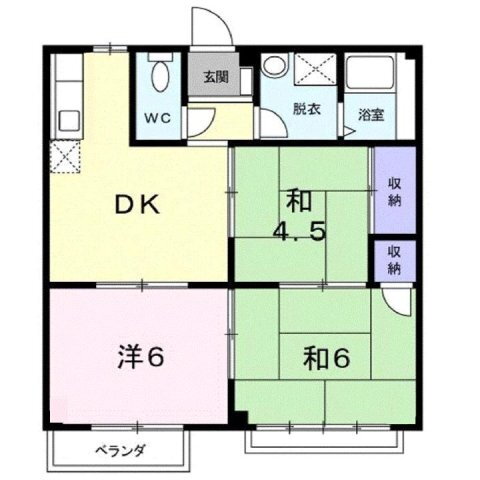 広島県福山市東深津町４ 東福山駅 3DK アパート 賃貸物件詳細