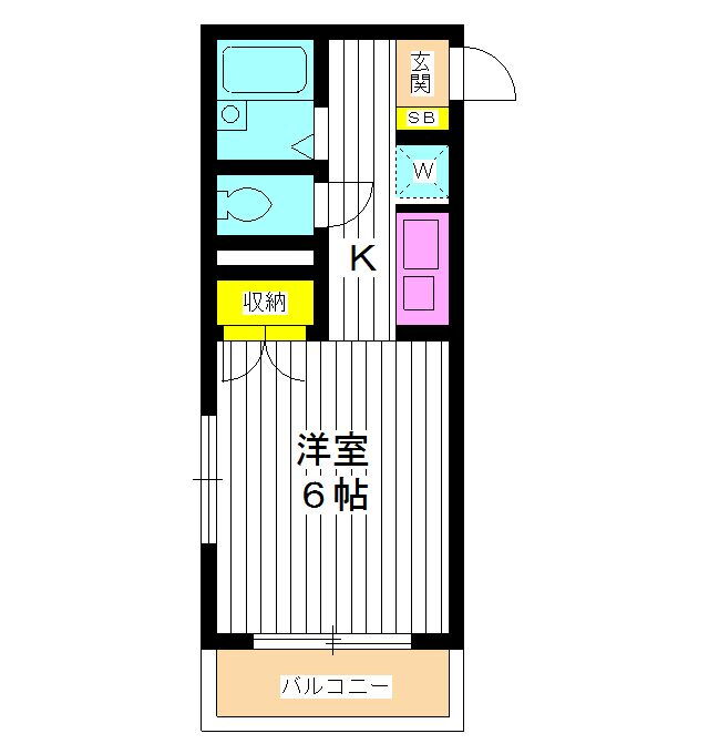 東京都練馬区練馬４ 練馬駅 1K マンション 賃貸物件詳細