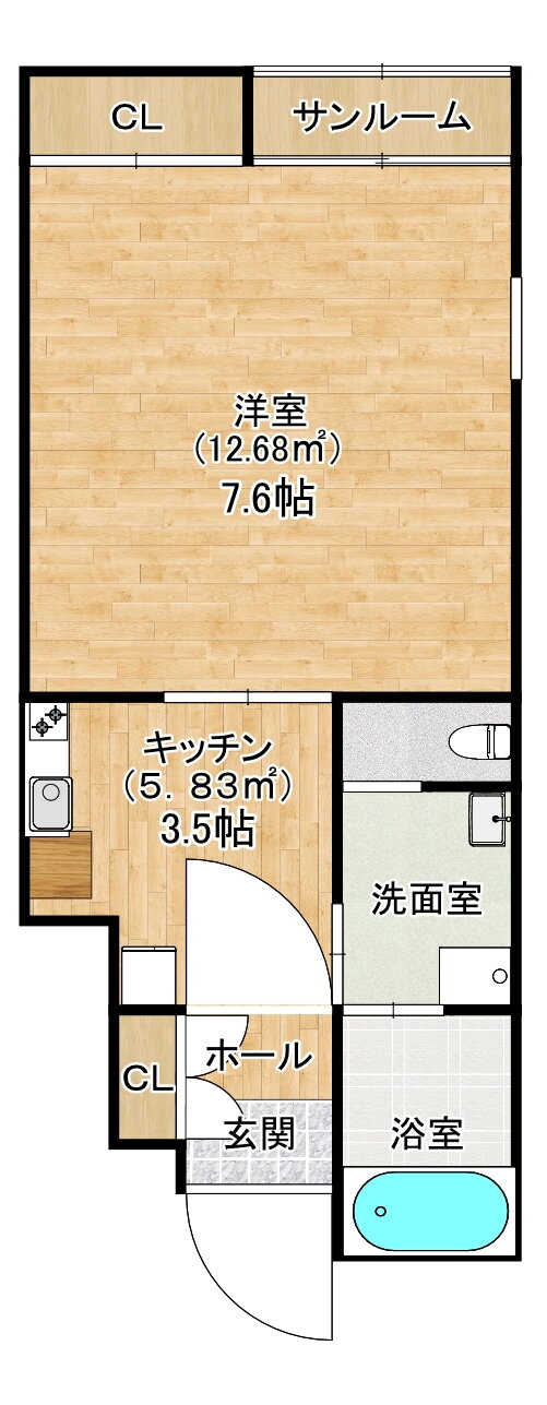 佐賀県伊万里市立花町富士町 伊万里駅 1DK アパート 賃貸物件詳細