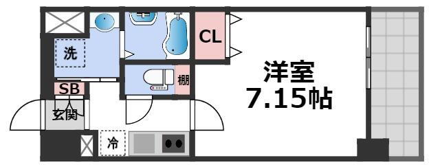 大阪府大阪市東成区中本２ 緑橋駅 1K マンション 賃貸物件詳細
