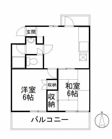 神奈川県川崎市麻生区岡上２ 鶴川駅 2DK マンション 賃貸物件詳細