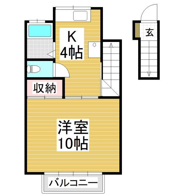 長野県安曇野市三郷温 一日市場駅 1K アパート 賃貸物件詳細