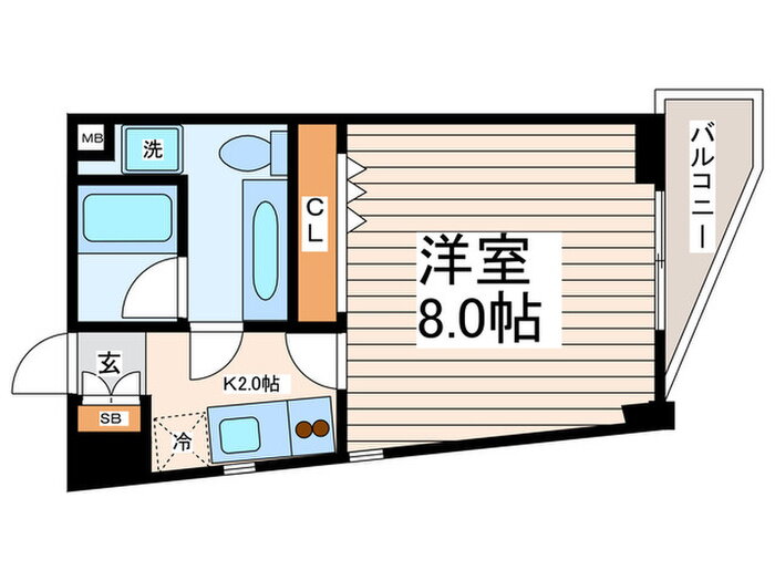 東京都立川市富士見町１ 西立川駅 1K マンション 賃貸物件詳細
