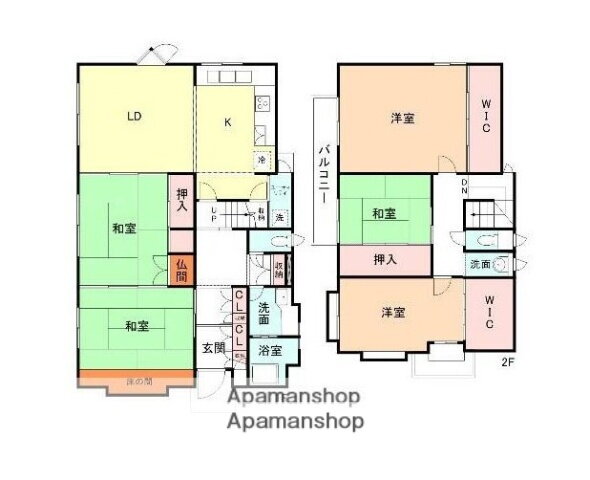 富山県富山市五艘 富山大学前駅 5LDK 一戸建て 賃貸物件詳細