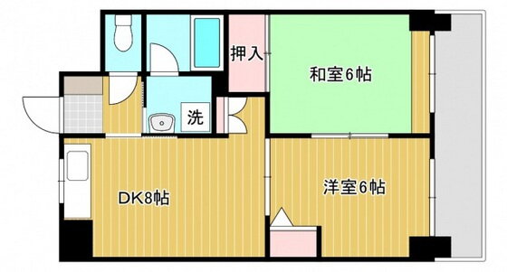 広島県広島市安佐南区祇園２ 下祇園駅 2DK マンション 賃貸物件詳細