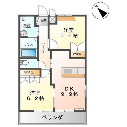 千葉県木更津市高砂３ 巌根駅 2DK アパート 賃貸物件詳細