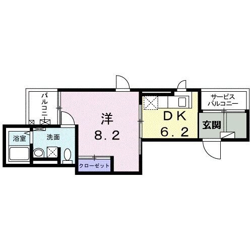 群馬県高崎市和田町 高崎駅 1DK マンション 賃貸物件詳細