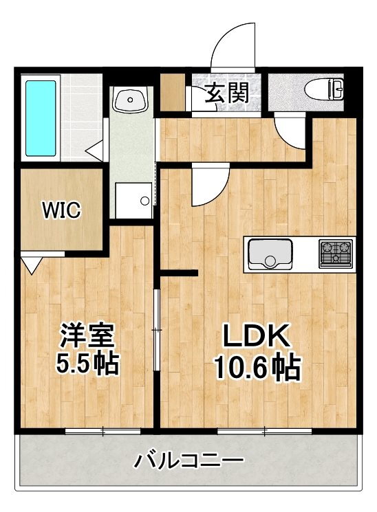 滋賀県守山市吉身４ 守山駅 1LDK アパート 賃貸物件詳細