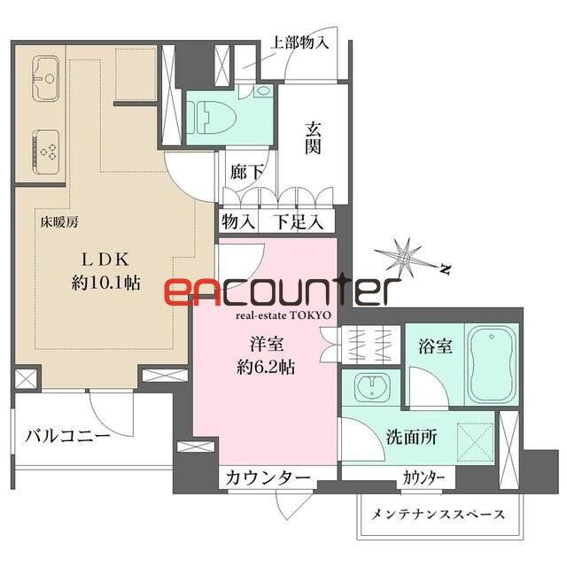 東京都目黒区中目黒３ 中目黒駅 1LDK マンション 賃貸物件詳細