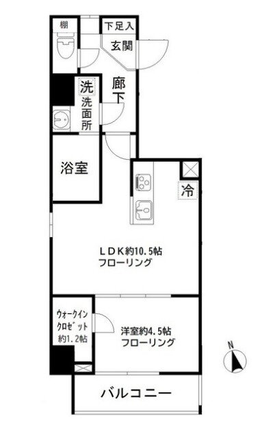 東京都台東区台東３ 仲御徒町駅 1LDK マンション 賃貸物件詳細